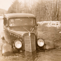 Car-being-towed-in-1936-flood-Ossipee-Valley-NH.